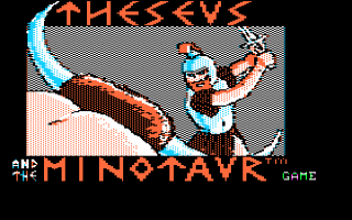 Theseus And The Minotaur Title Screen